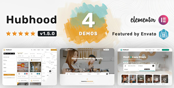 Hubhood-目录和列表WordPress主题