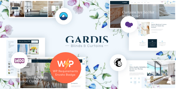 Gardis |百叶窗和窗帘WordPress主题