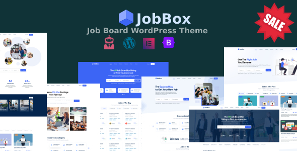 JobBox-求职板和职业门户招聘机构WordPress主题