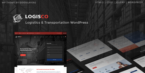 Logisco-物流与运输WordPress