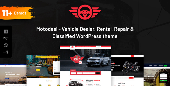 Motodelal-汽车经销商和分类WordPress主题
