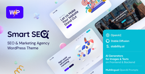 SmartSEO |搜索引擎优化和营销服务WordPress主题
