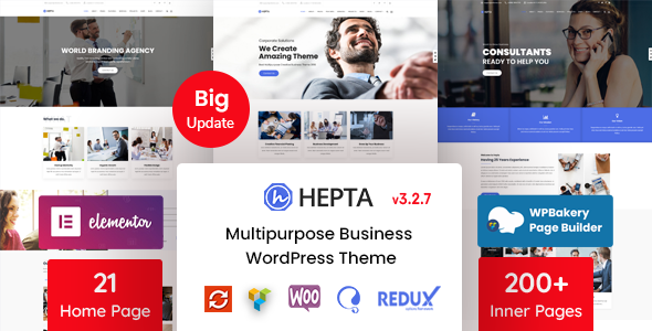 Hepta-多用途商务WordPress主题