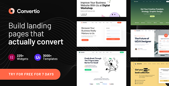 Convertio-转换优化登录页面主题