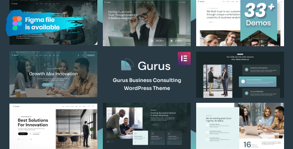 Gurus-商务咨询WordPress主题