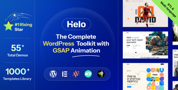 Helo|多用途元素WordPress主题