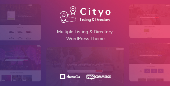 Cityo-多列表目录WordPress主题