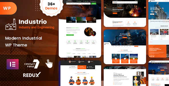 Industrio-工业WordPress