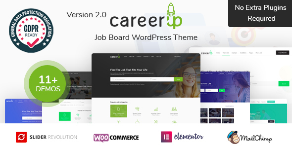 CareerUp-招聘板WordPress主题