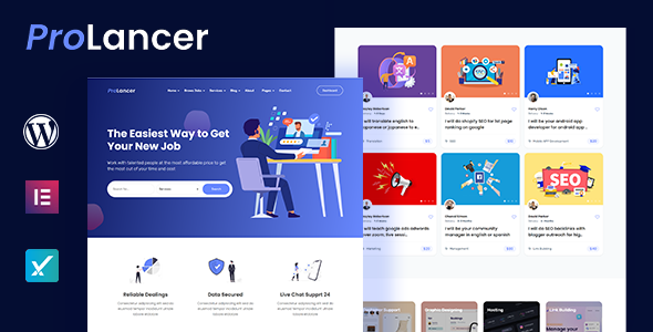 Prolancer |自由职业者市场WordPress主题