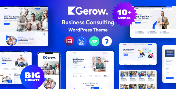 Gerow-商务咨询WordPress主题