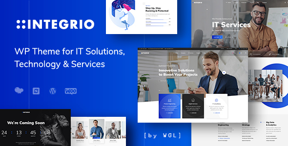 Integrio-IT解决方案和服务公司WordPress主题