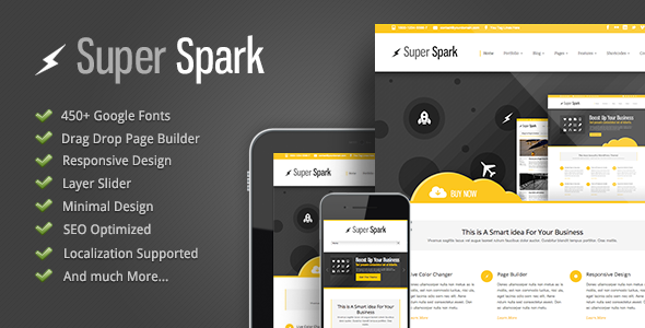 Super Spark-响应式极简WordPress