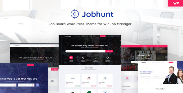 Jobhunt-WP Job Manager的工作板WordPress主题