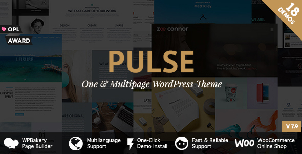 Pulse-高级WordPress主题