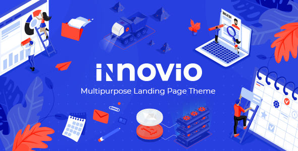 Innovio-多用途登录页面WordPress主题
