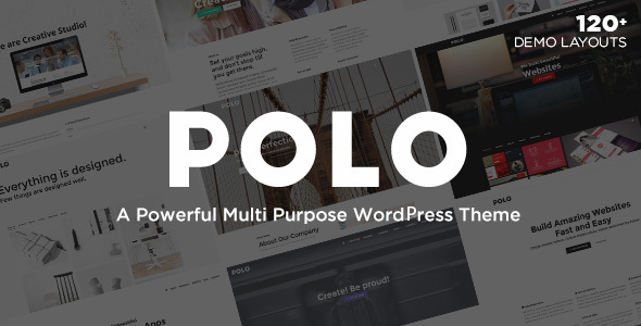 Polo-响应式多用途WordPress主题