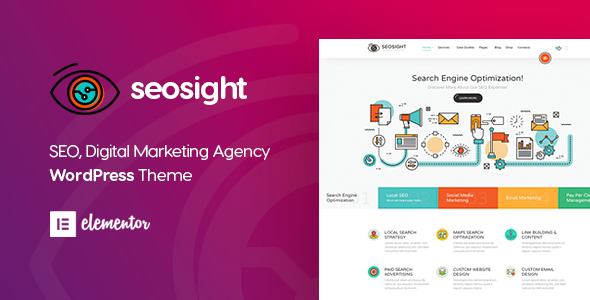 Seosight-数字营销机构WordPress主题