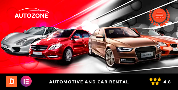 Autozone-汽车经销商和租车WordPress主题