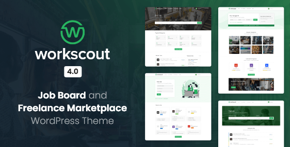 WorkScout-工作板和自由职业者市场WordPress主题