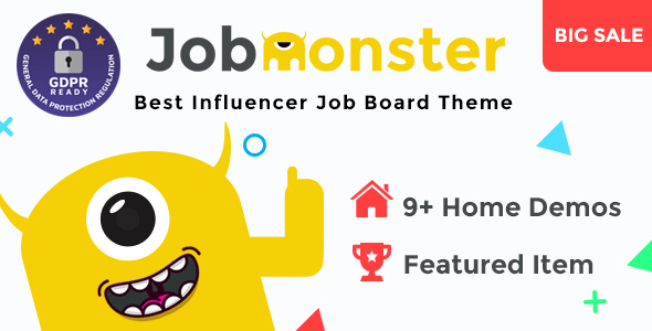 Jobmonster-工作板WordPress主题