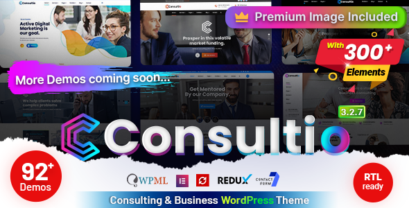 Consultio-咨询企业WordPress主题