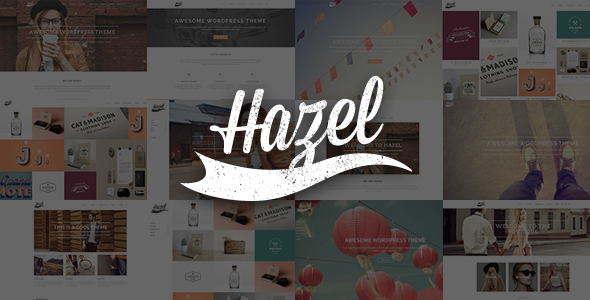 Hazel-创意多概念WordPress主题