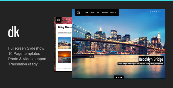 DK|摄影WordPress