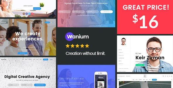 Wanium——一个优雅的多概念主题