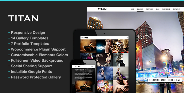 Titan |摄影WordPress