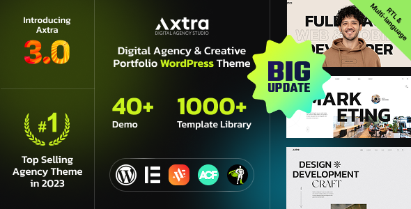 Axtra |数字代理创意组合主题