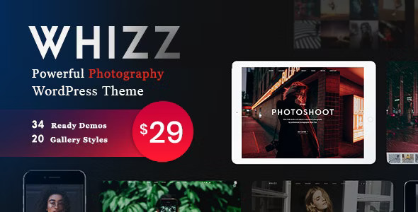 Whizz摄影WordPress