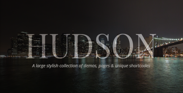 Hudson-时尚商务WordPress主题