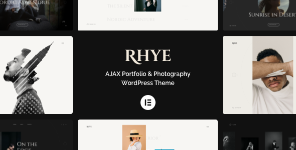 Rhye–AJAX作品集WordPress主题
