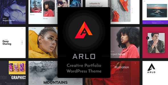 Arlo|作品集WordPress主题