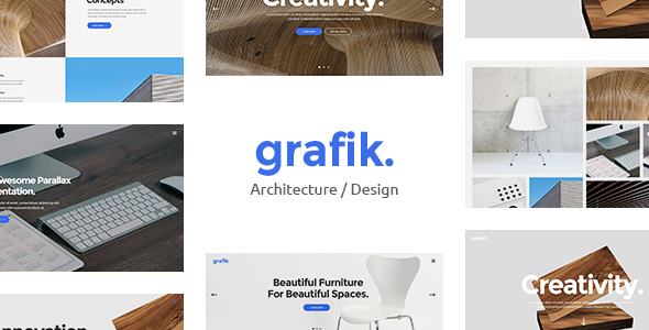 Grafik-建筑和设计组合WordPress主题