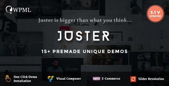 Juster-多用途WordPress主题