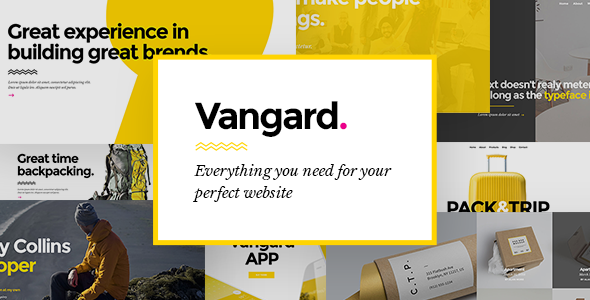 Vangard-面向自由职业者和机构的WordPress主题