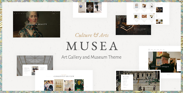 Musea-美术馆和博物馆WordPress主题