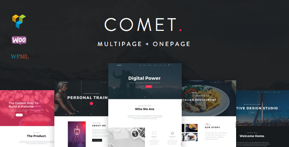 Comet-创意多用途WordPress主题