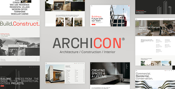 Archicon-建筑与施工WordPress主题
