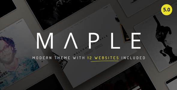 Maple |简洁的多用途WordPress主题