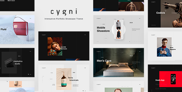 Cygni-互动作品集展示主题
