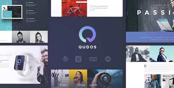 Qudos-创意作品集和代理WordPress主题