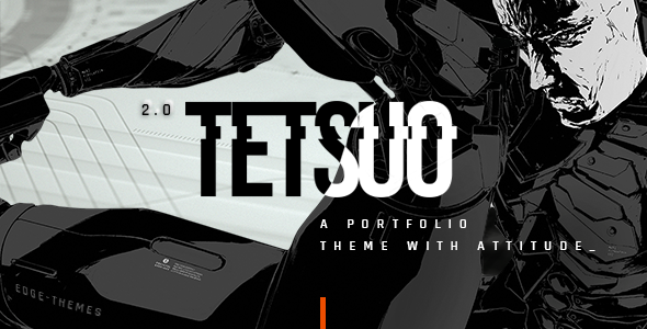 Tetsuo-作品集和创意产业WordPress主题