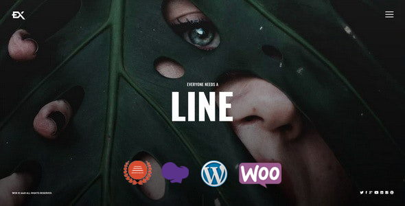 Wox-单页作品集WordPress主题