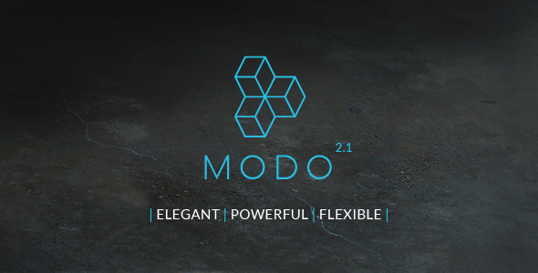 MODO多用途响应式主题