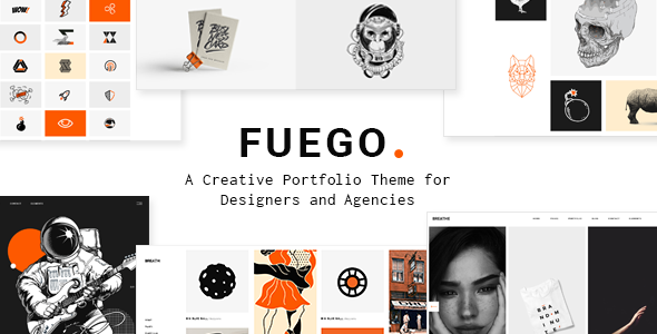 Fuego-创意组合WordPress主题