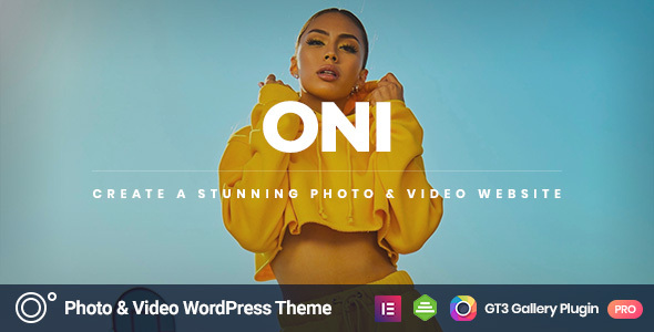 Oni-摄影WordPress主题