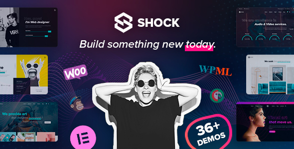 Shock-多用途Elementor WordPress主题